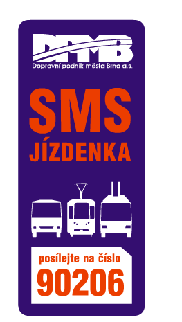 Logo SMS jízdenky